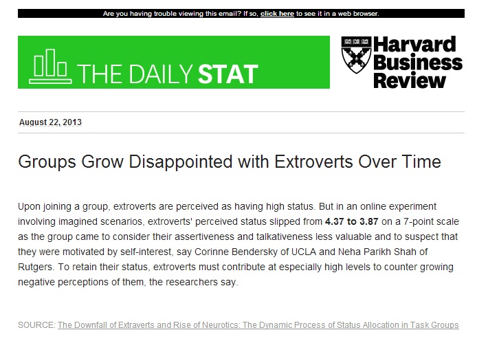 Extrovert stat